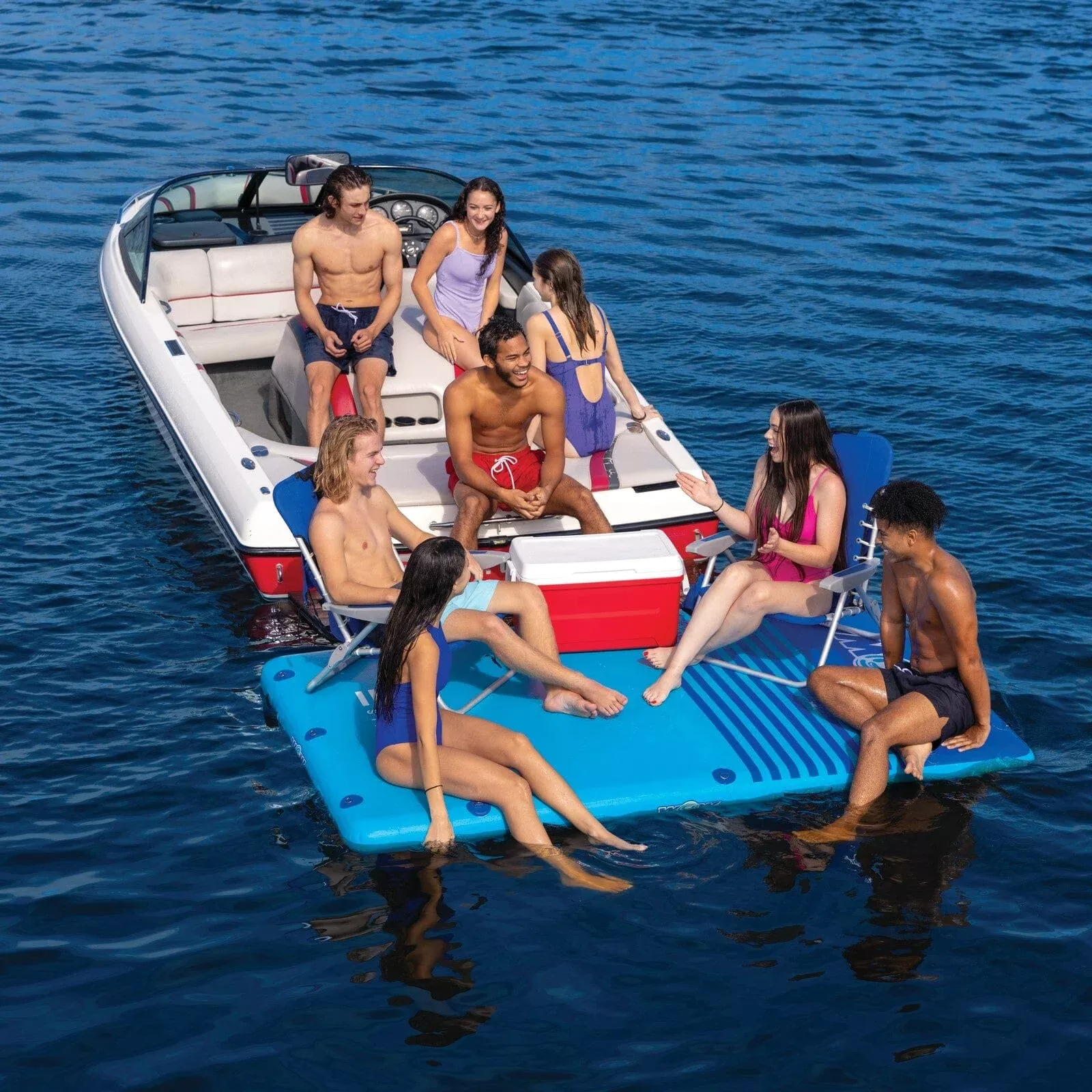 wow-watersports-vacation-station-dock-8-x-5-x-6 WOW Watersports Vacation Station Dock 8' x 5' x 6 "