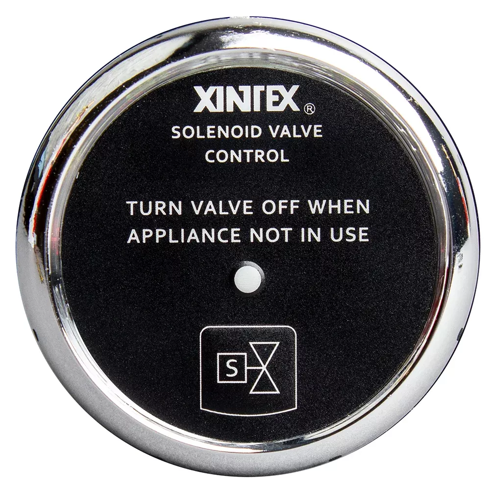 xintex-propane-control-solenoid-valve-w-chrome-bezel-display Xintex Propane Control & Solenoid Valve w/Chrome Bezel Display