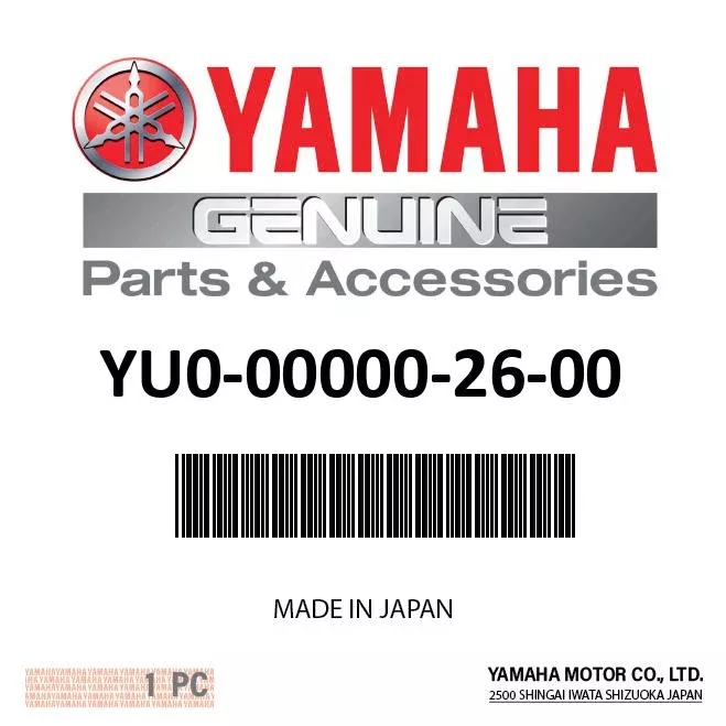 Yamaha - 11115-17031-03 gasket cylinder - YU0-00000-26-00