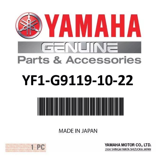 Yamaha - Bolt - YF1-G9119-10-22